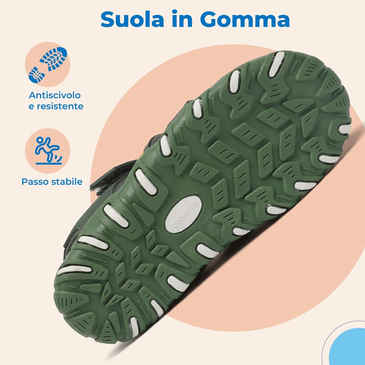 SAGUARO Sandali Bambini Estivi a Punta Chiusa, Traspiranti e Leggeri, Scarpe per Uso Quotidiano all’Aperto,25-38