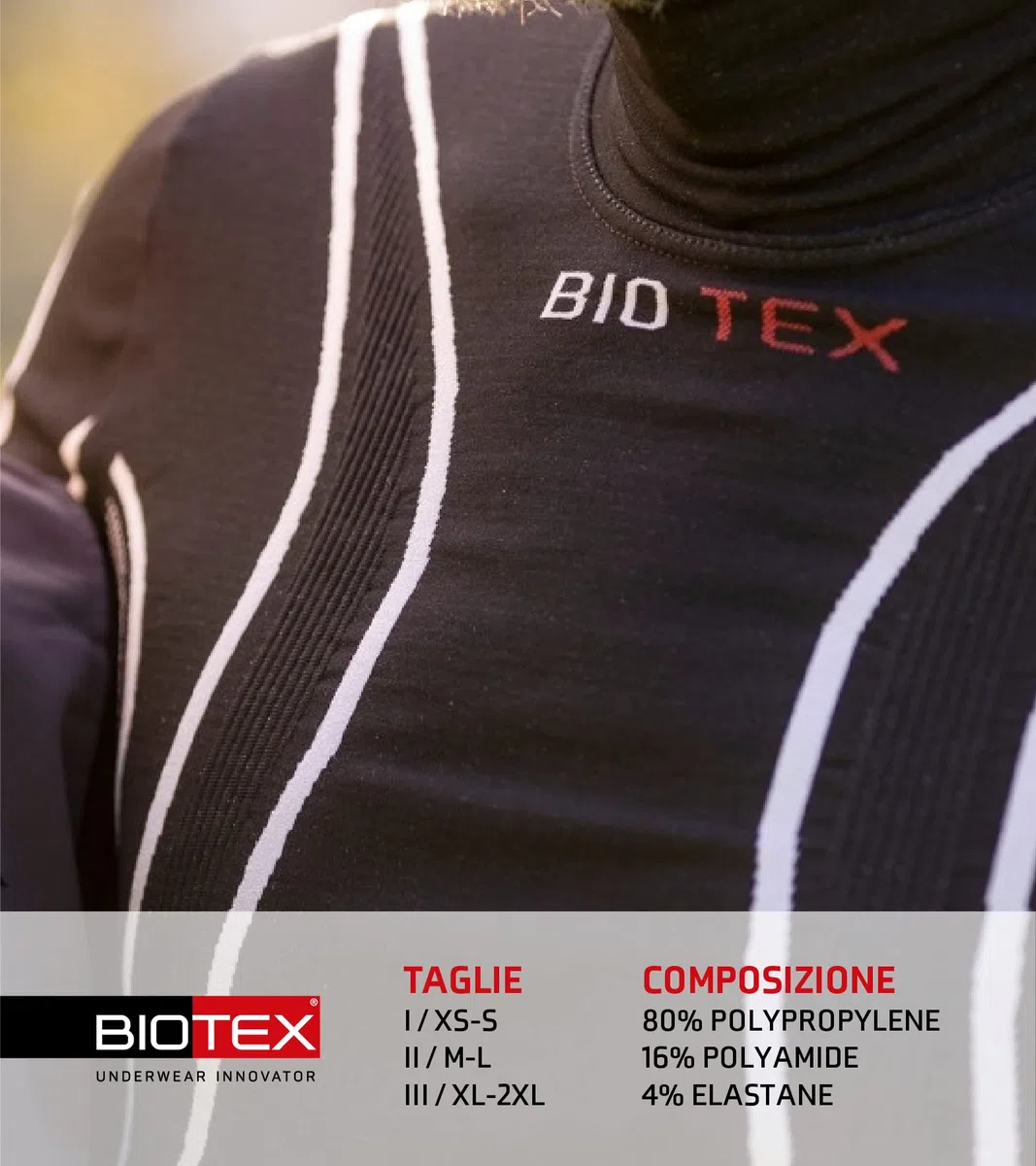 Biotex Bioflex Warm Sottomaglia Uomo (Pacco da 1)