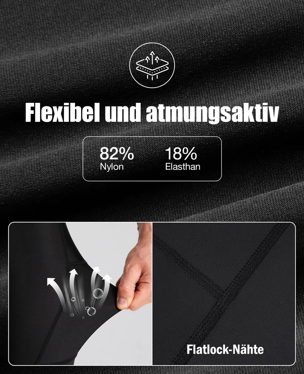 Niksa Pantaloni da ciclismo da uomo con imbottitura 5D, pantaloncini corti da ciclismo, traspiranti, con tasche