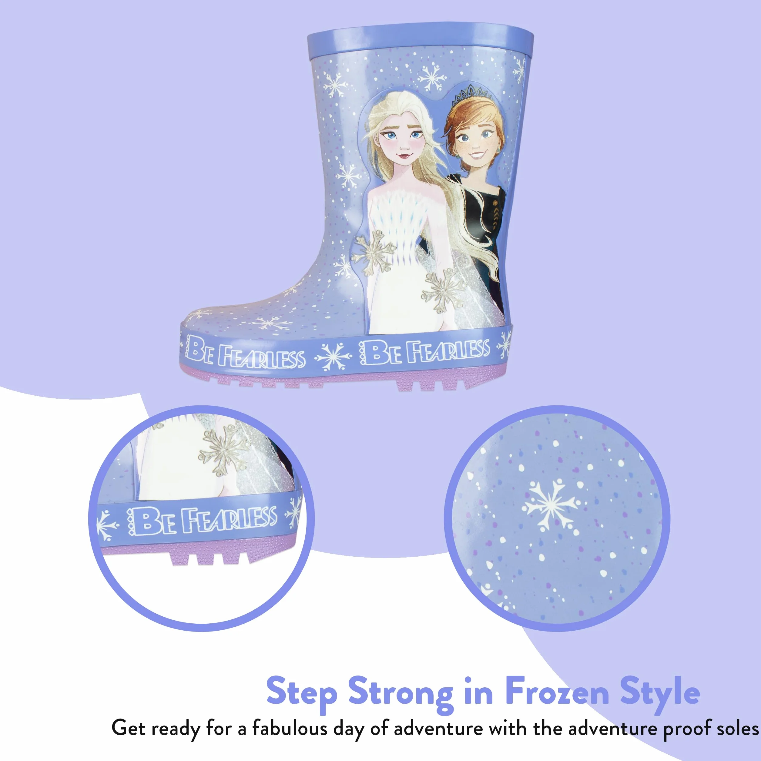 Disney Stivali di Gomma per Ragazze Frozen