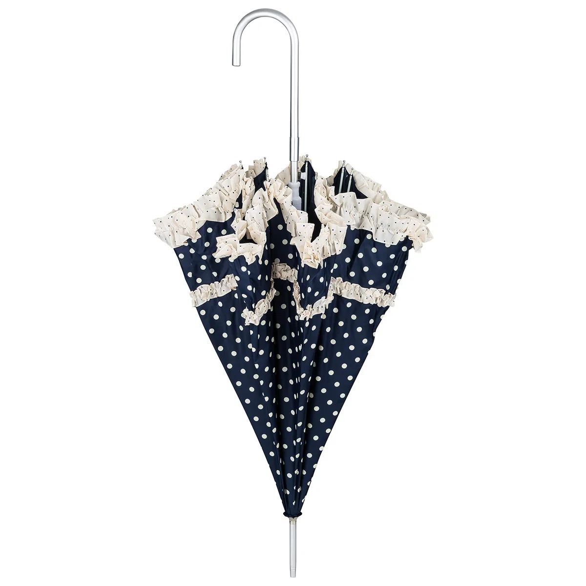 VON LILIENFELD® Ombrello Parasole Sposa Apertura Automatica Antivento Donna Mary