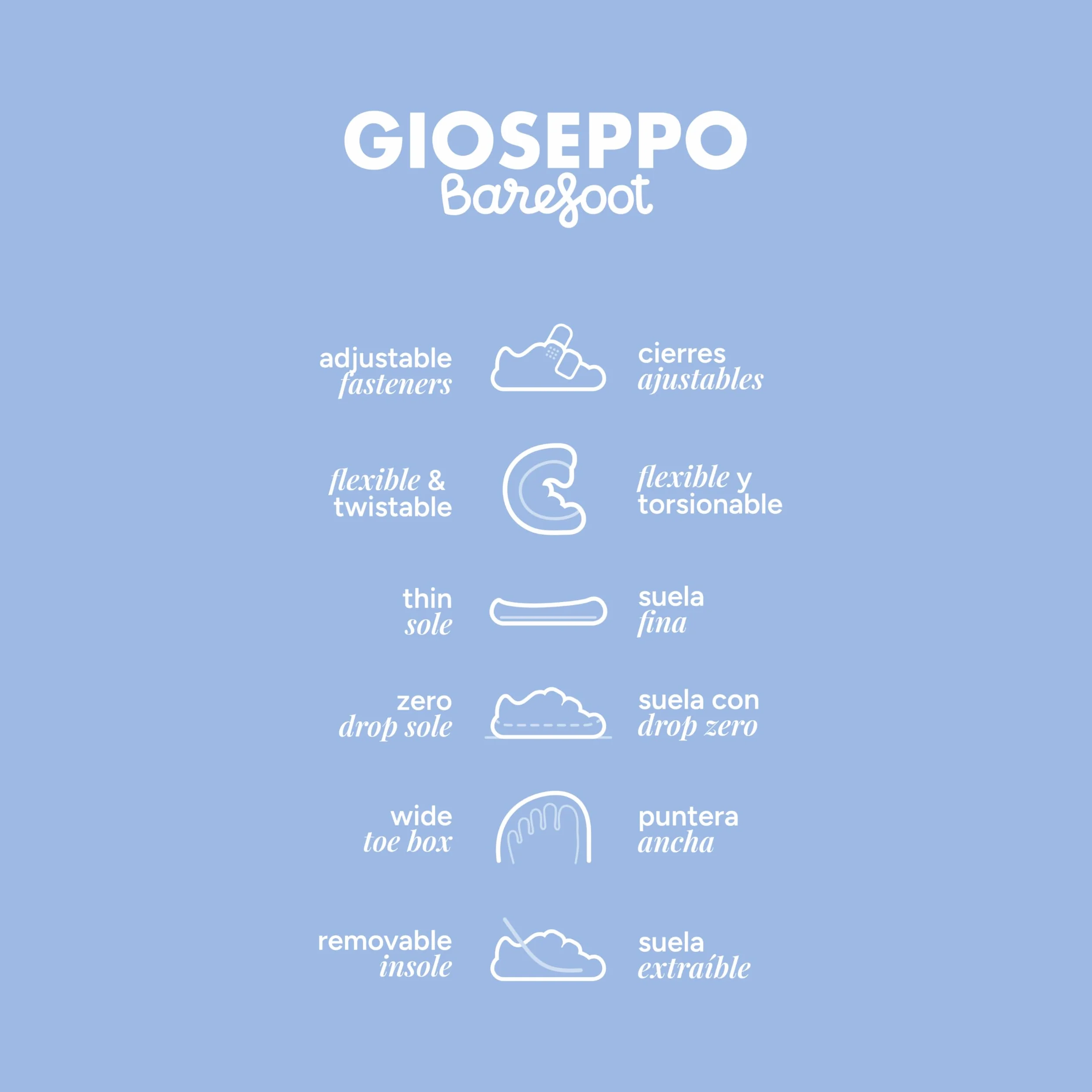 GIOSEPPO Barefoot - Sandali Pelle LENROOT