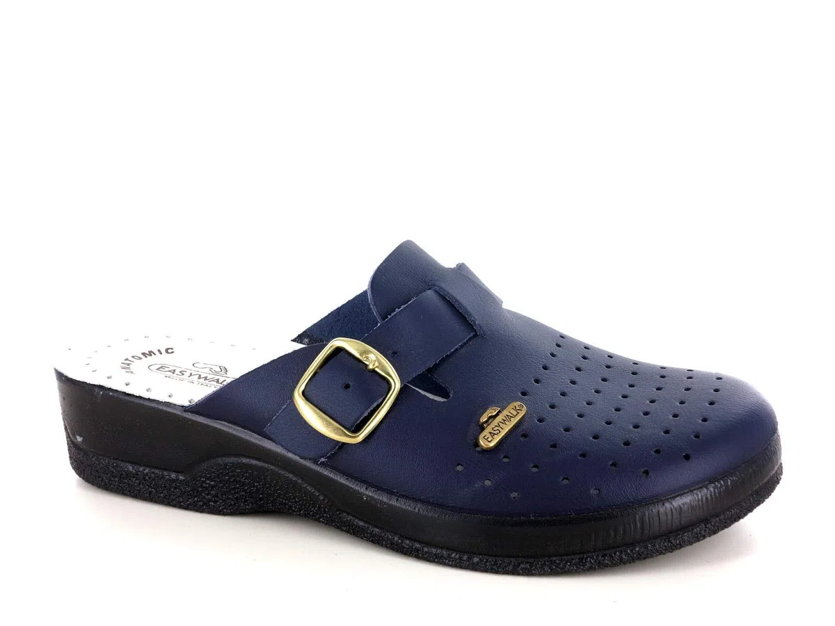 EASY WALK Pantofole Ciabatte SANITARIE Donna MOD.800 Blu