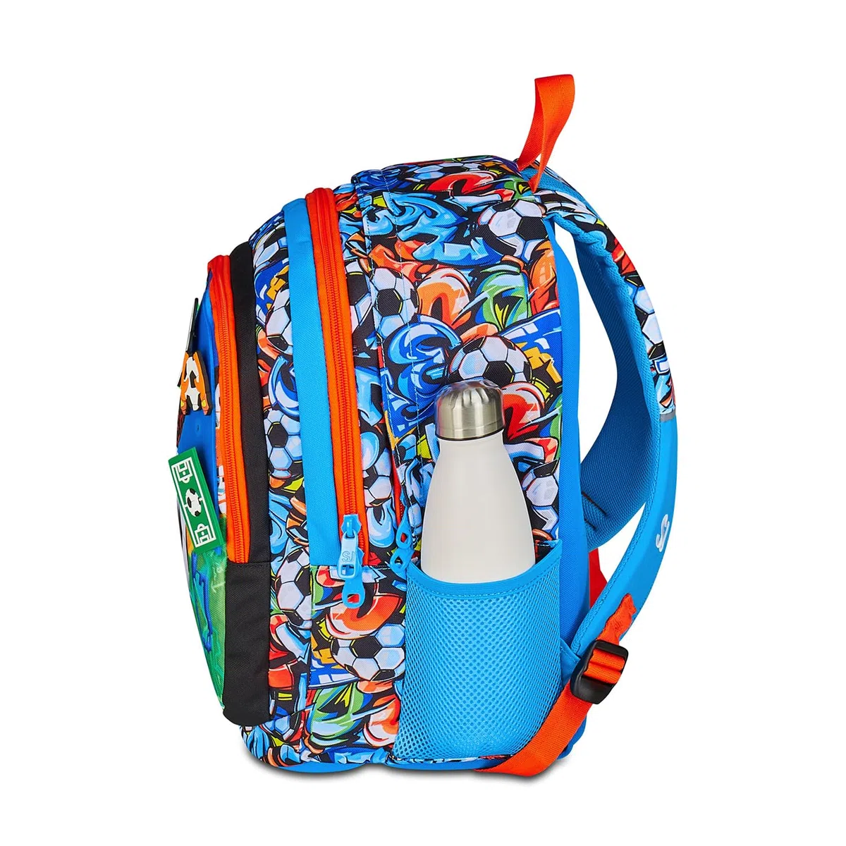 SJ GANG STYLE JAM GANG Zaino Scuola Advanced, Multicolore, Doppio Scomparto e Tasca per Borraccia, 29 L, Zaino Scuola Elementare, Zaino Bambino