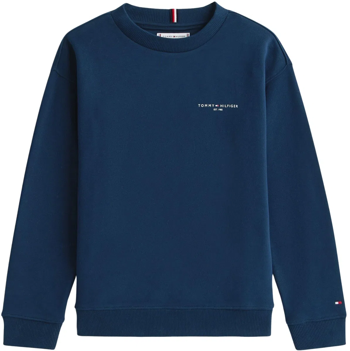 Tommy Hilfiger Mini Corp C-Neck Sweatshirt Ks0ks00665 Felpa Pullover Unisex - Adulto (Pacco da 1)