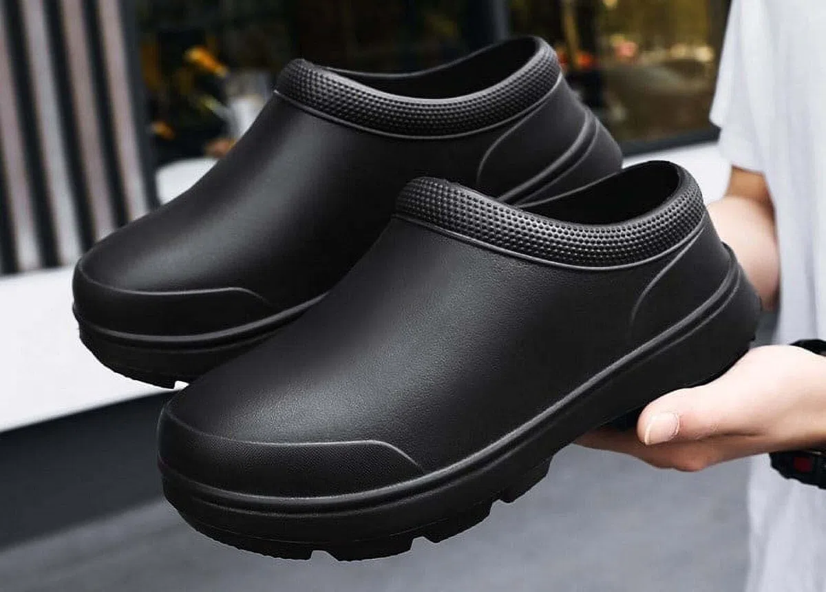 Scarpe da Cuoco for Uomo e Donna, Scarpe da Cucina Antiscivolo Resistenti all'olio, Zoccoli da Lavoro Impermeabili for ristoranti e Catering - Scarpe Antinfortunistiche comode