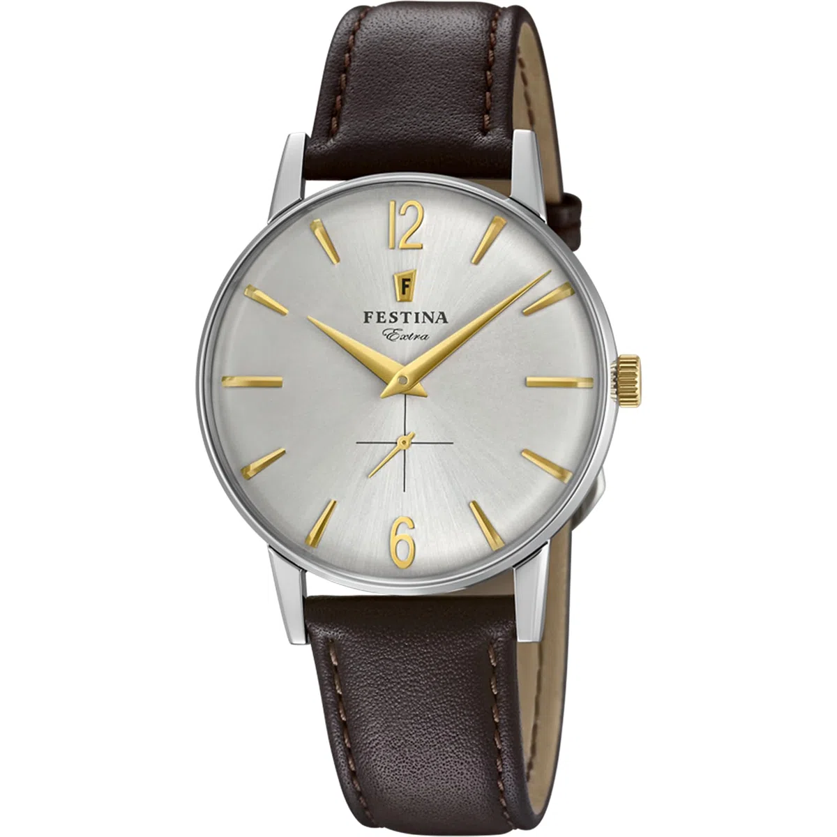 Festina Orologio Uomo Analogico in Pelle - Movimento al Quarzo - Orologi da Uomo - Elegante F20248 Special Prices