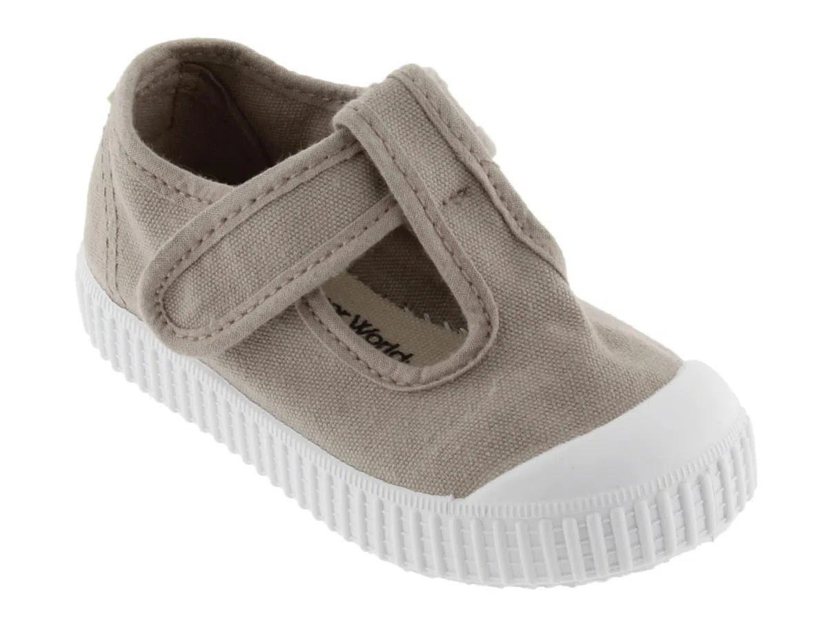 victoria Sandali Unisex 1915 Tela Drec & Chiusura A Strappo & Punta Rinforzata 136625 per Bambini