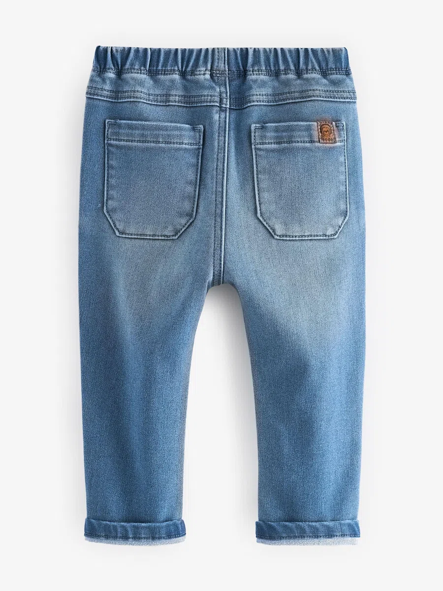 NEXT Ragazzo Confezione da 2 Jeans morbidissimi con Elastico in Vita
