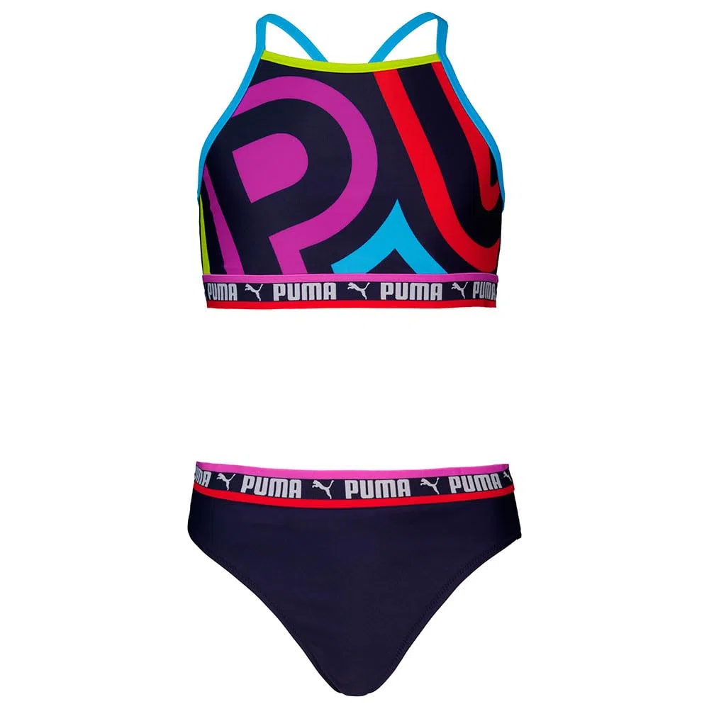 PUMA Placed Print Set Bikini Bambine e Ragazze (Pacco da 1)