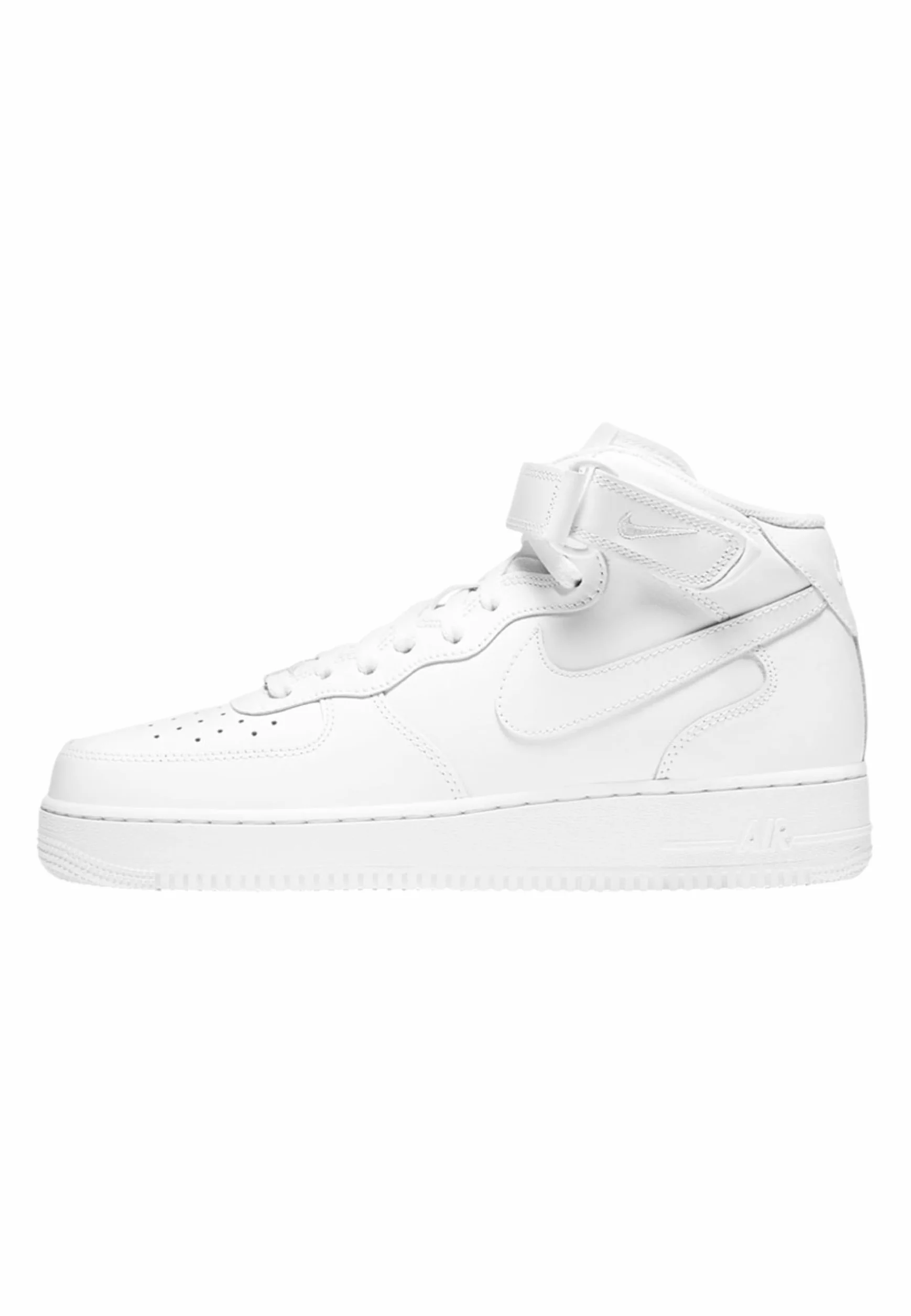 Nike CW2289-111 Air Force 1 Mid '07 Uomo, White/White EU 41