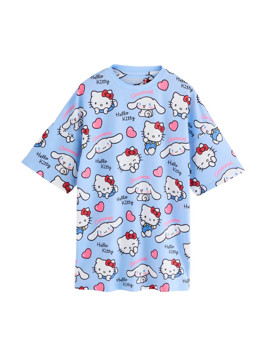 NEXT Ragazza Confezione da 2 Camicie da Notte Hello Kitty