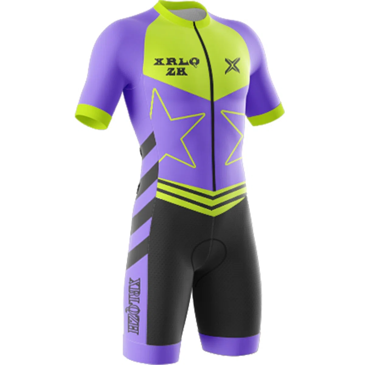 Triathlon Trisuit Uomo, Triathlon Estate Professional Team Skinsuit,MTB Body Trisuit Cycling Skinsuit Un Pezzo Tri-Suit,