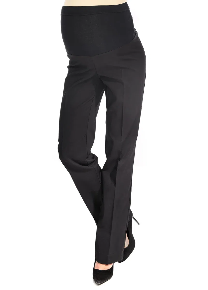 MijaCulture Pantaloni Premaman Classici ed Eleganti, Formal Smart 1011A