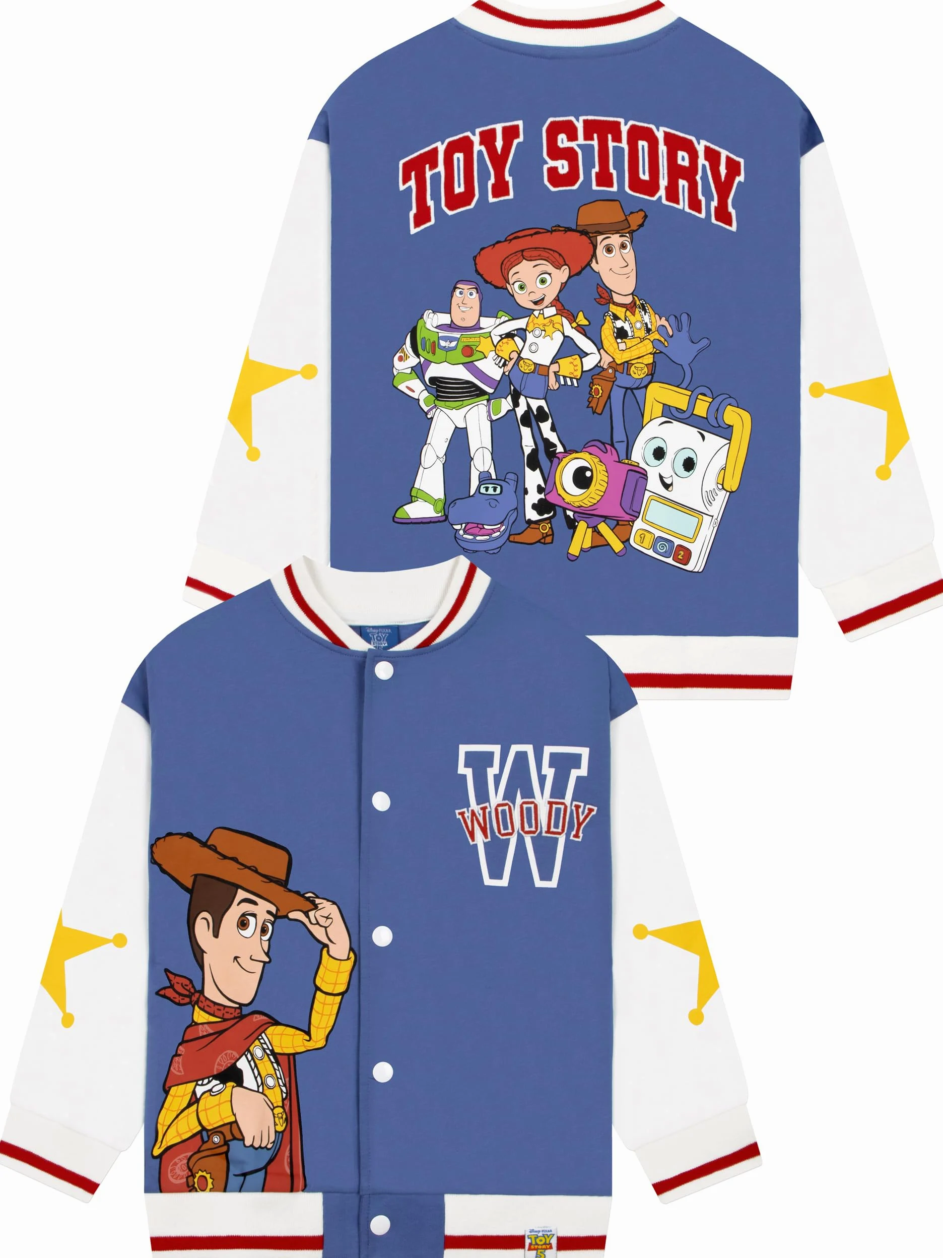 Disney Toy Story Bomber Jacket, Woody Giubbotto Ragazzo, Giacca Ragazzo in Cotone