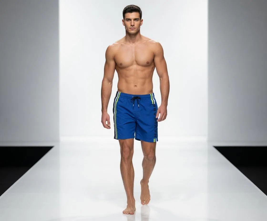 Navigare Boxer Mare Costume Uomo Pantaloncini da Bagno Anche in Taglie conformate H