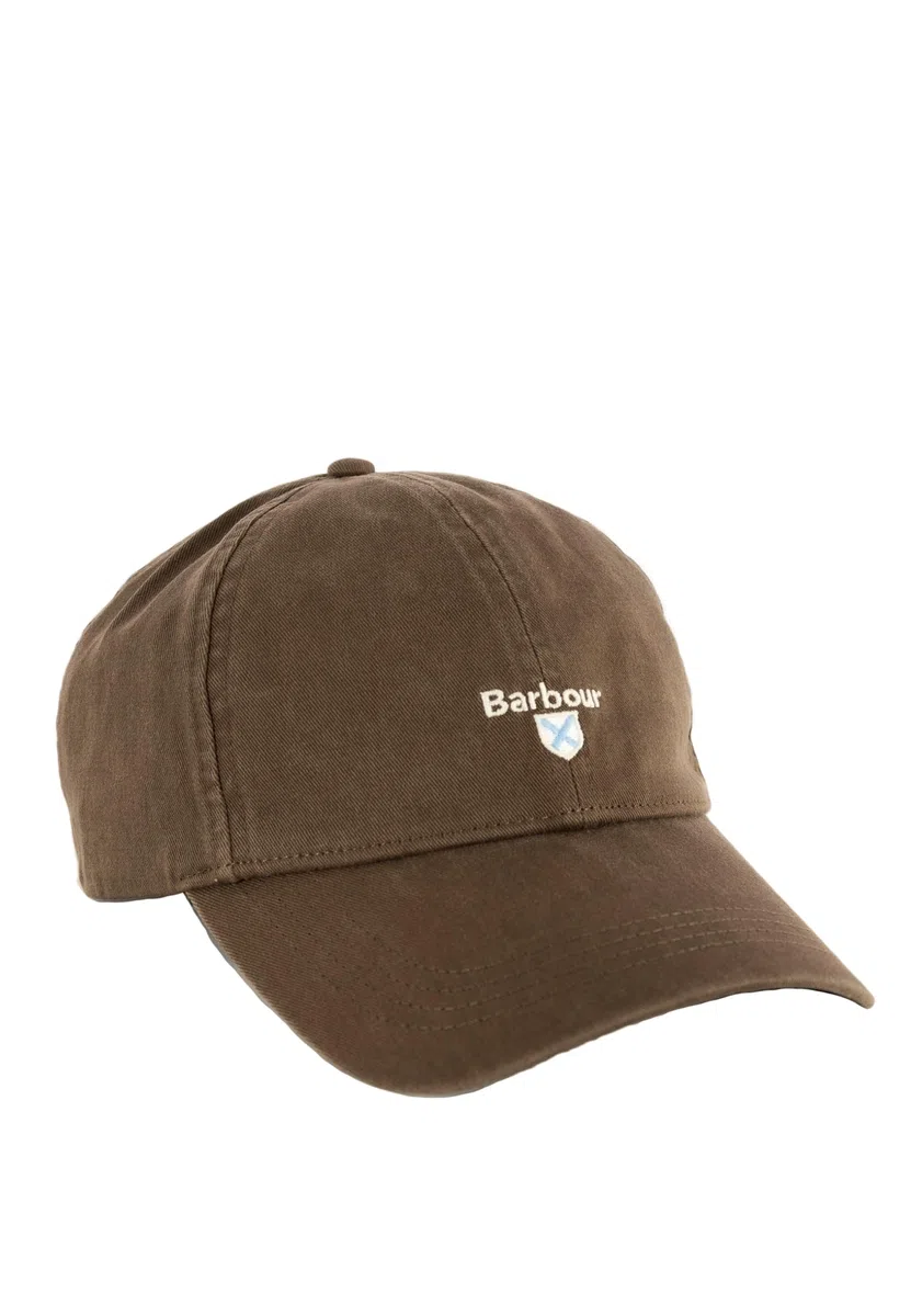 Barbour Uomo Cappellino Sportivo A Cascata, Olive