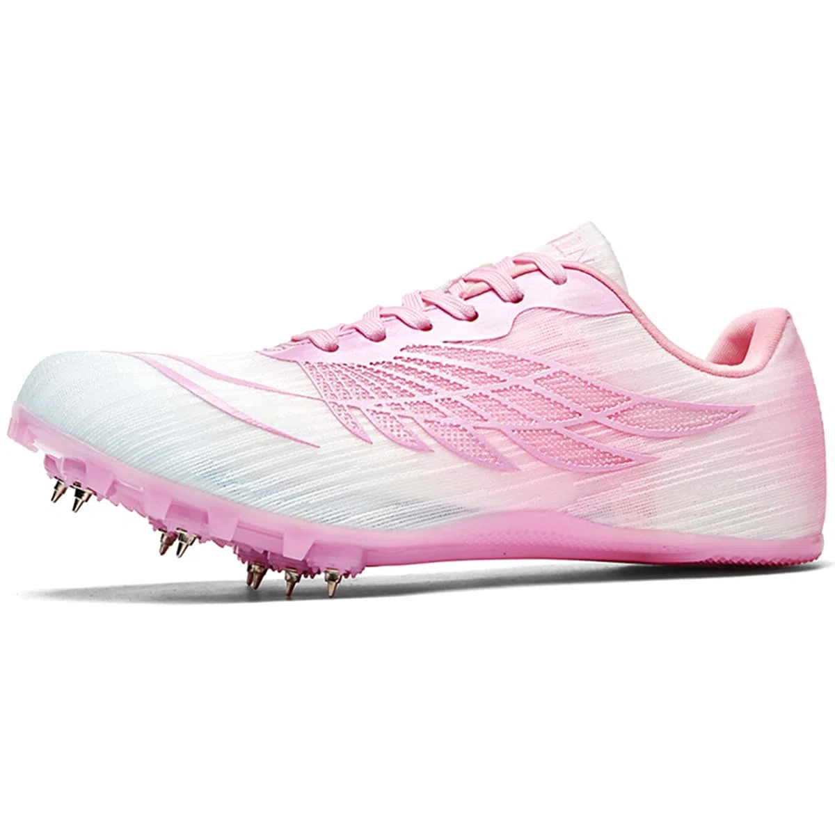 Scarpe di Atletica Leggera 8 Chiodi Donna, Antiscivolo Scarpe da Campo Sprint per corsas su Breve Distanza Ragazzi Ragazze
