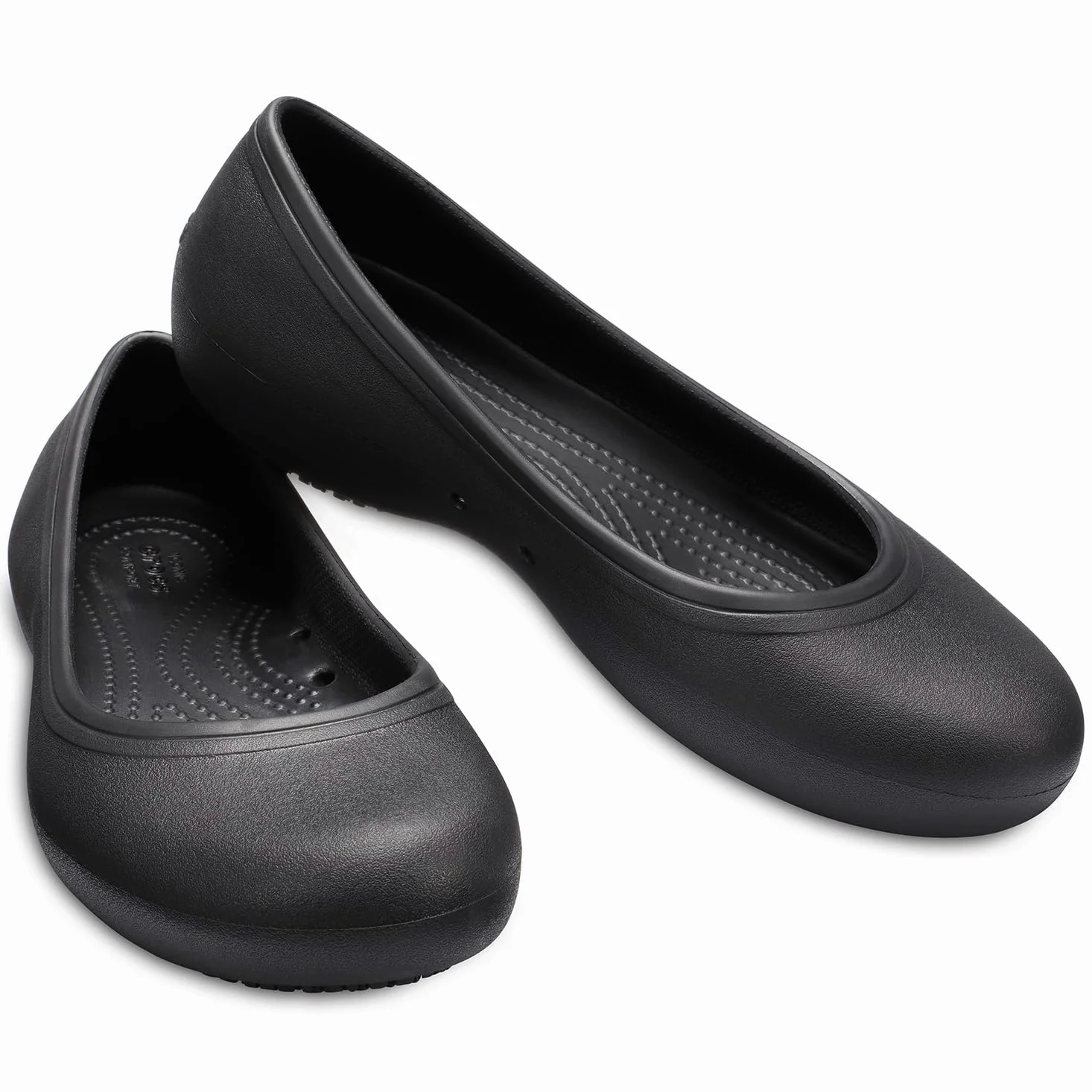Crocs At Work Flat W, Sandali a Punta Chiusa Donna