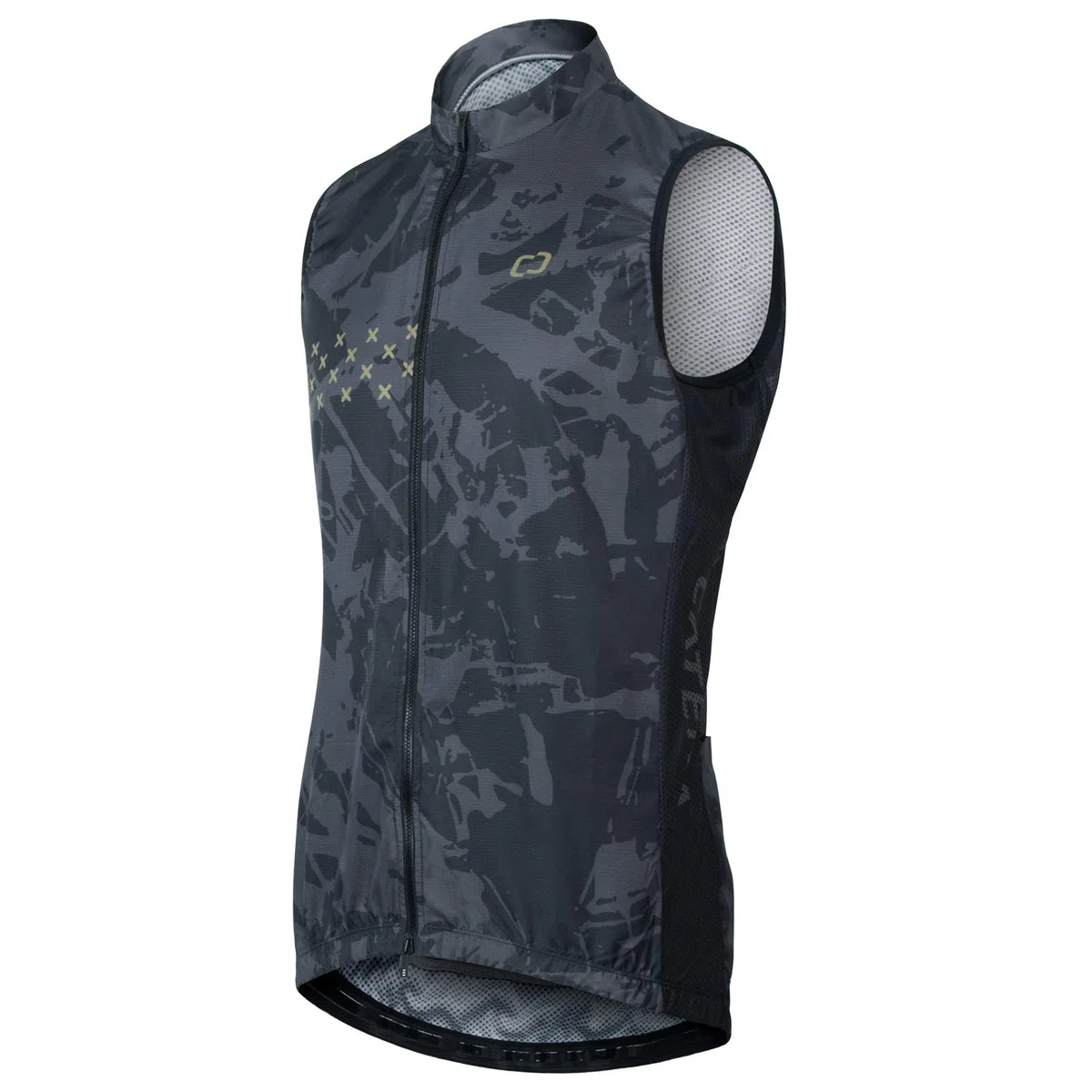 CATENA Gilet da ciclismo antivento da uomo Gilet da ciclismo leggero e traspirante Gilet da ciclismo senza maniche per la corsa, la corsa, gli sport all'aria aperta