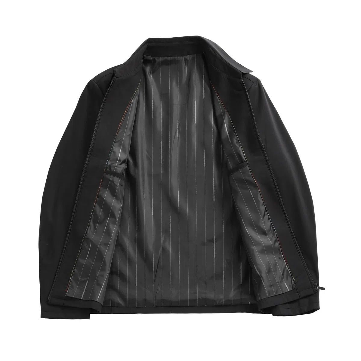 Allthemen Giacche Uomo Casual con Zip Bomber Jacket Leggere Estive Giubbotto a Vento Eleganti Lavoro