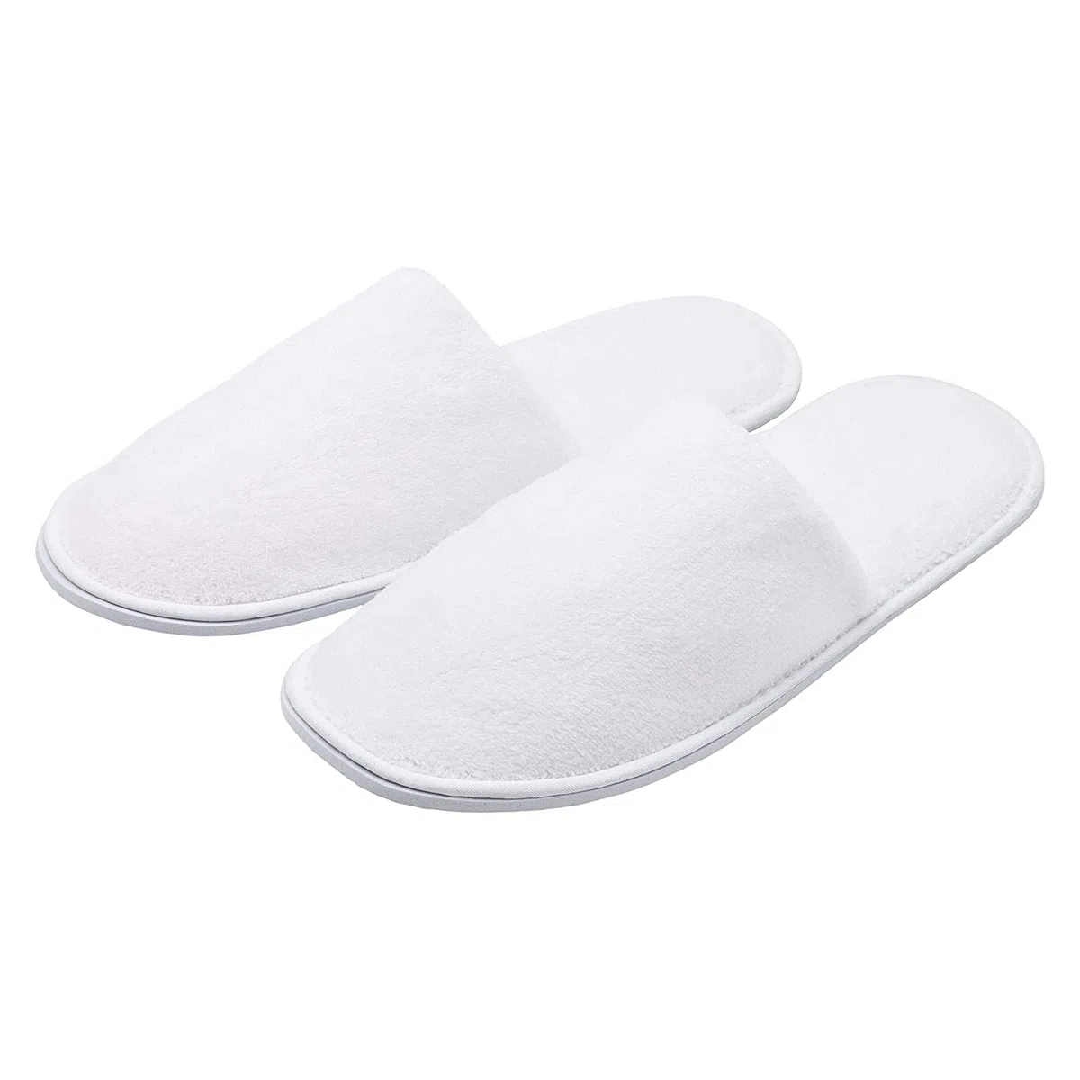 100 paia di ciabatte pantofole cortesia chiuse per alberghi hotel spa in SPUGNA COTONE/EVA 50 gr. 28,5 x 11,7 LUXURY