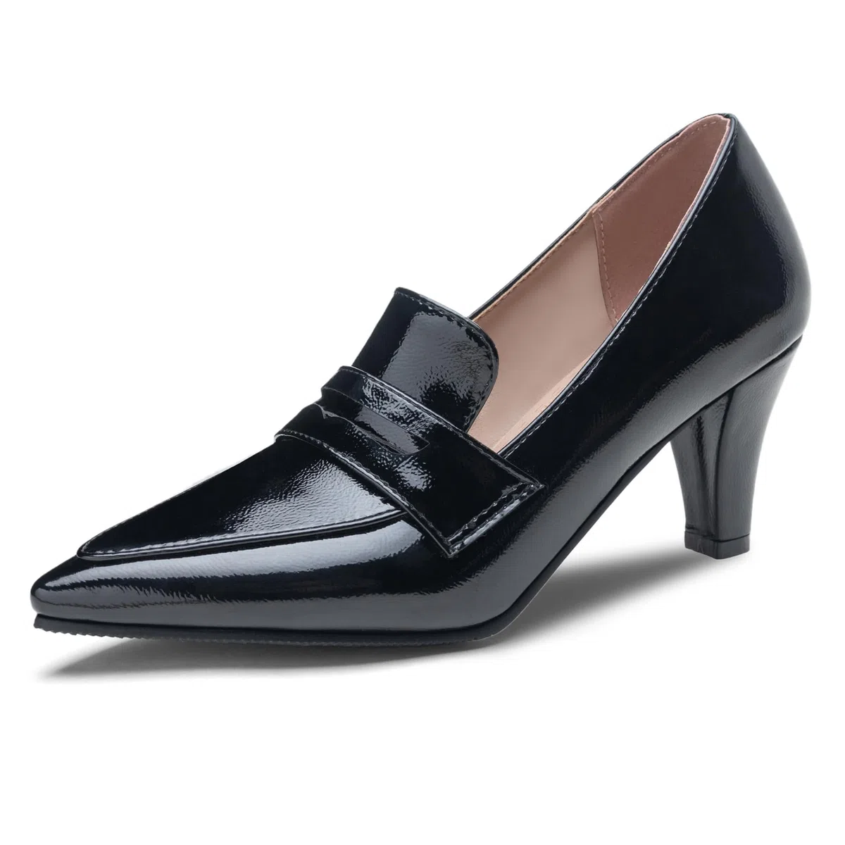 Gicoiz Ufficio Tacco a Spillos Vernice Donna Loafer
