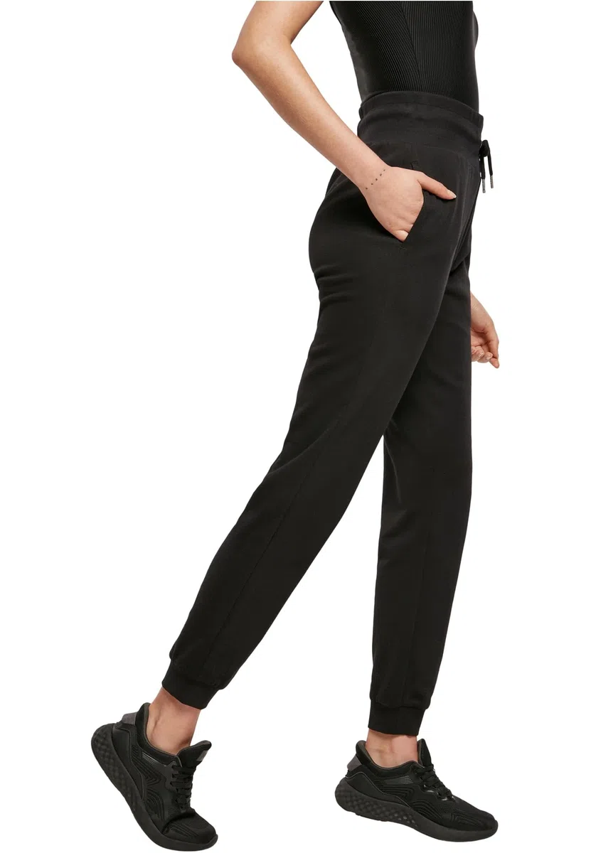 Urban Classics Damen Ladies High Waist Color Melange Sweat Pants