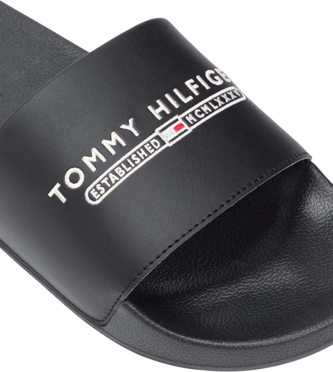 Tommy Hilfiger Raised Pool Slide Fm0fm05761, Diapositive Uomo