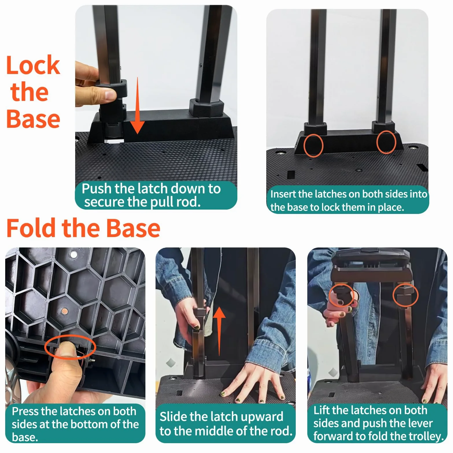 Carrello portavaligie zaino pieghevole con cinghie elastiche, telaio in alluminio leggero per viaggi, lavoro e uso quotidiano