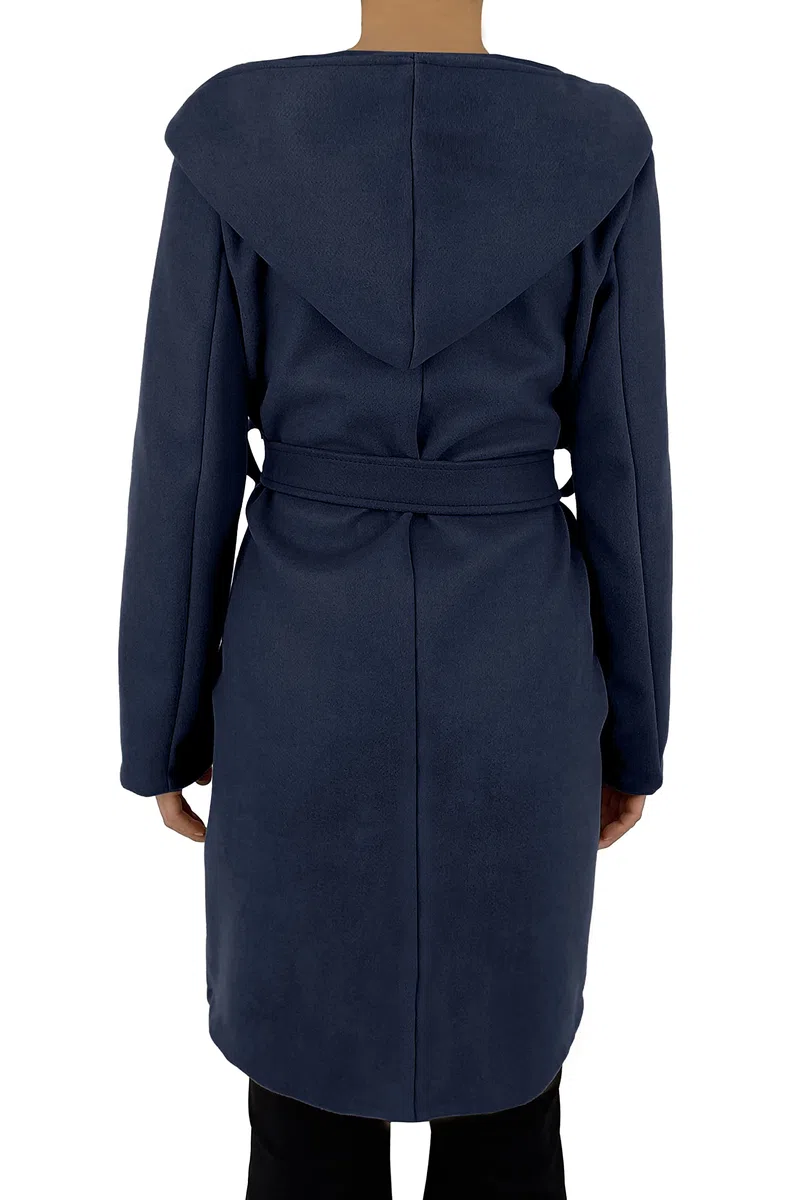 JOPHY & CO. Cappotto Invernale da Donna Maniche Lunghe Doppiopetto con Cintura cod.6595
