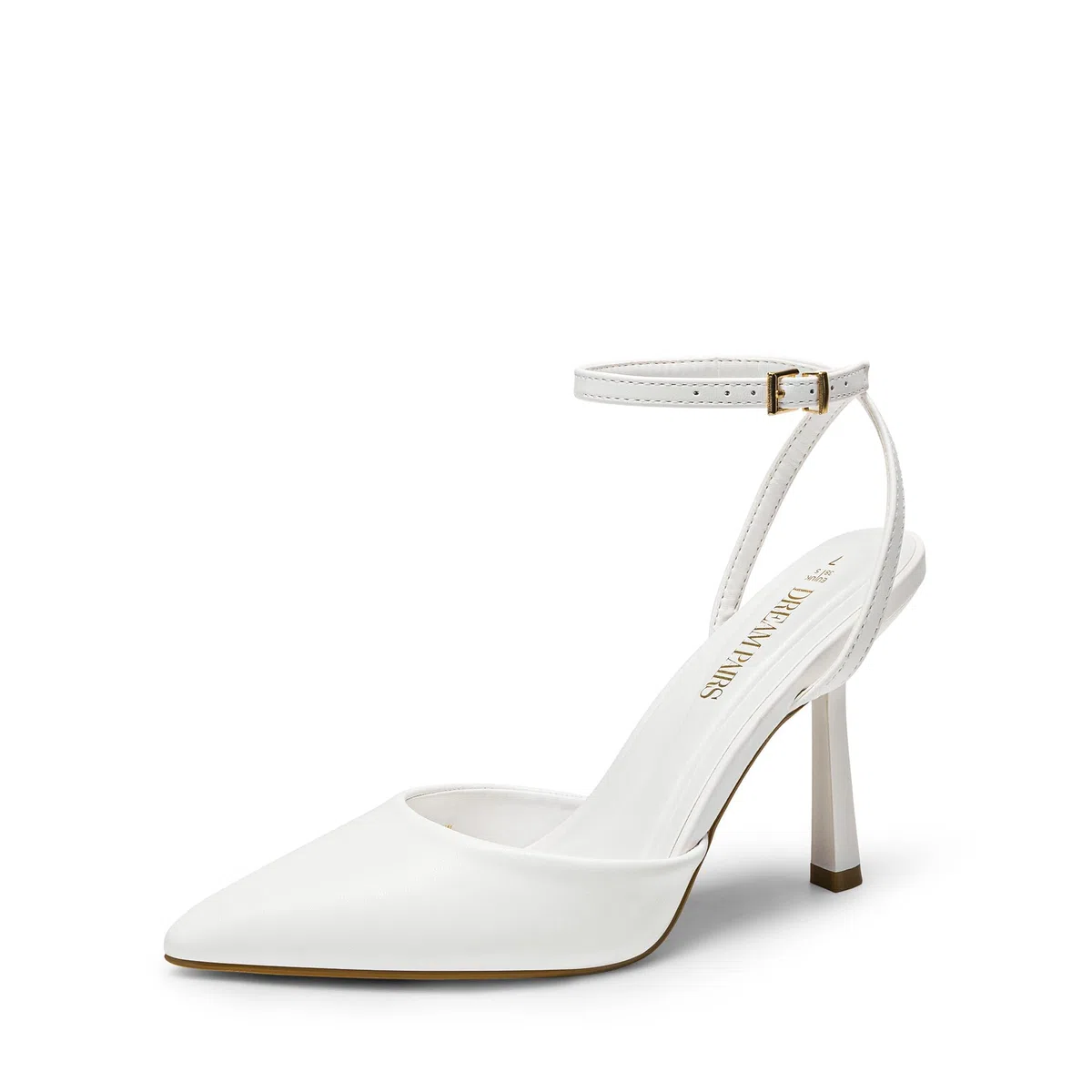 DREAM PAIRS Décolleté da Donna con Tacco – Slingback con Cinturino alla Caviglia e Spillo – Scarpe Eleganti per Feste, Matrimoni