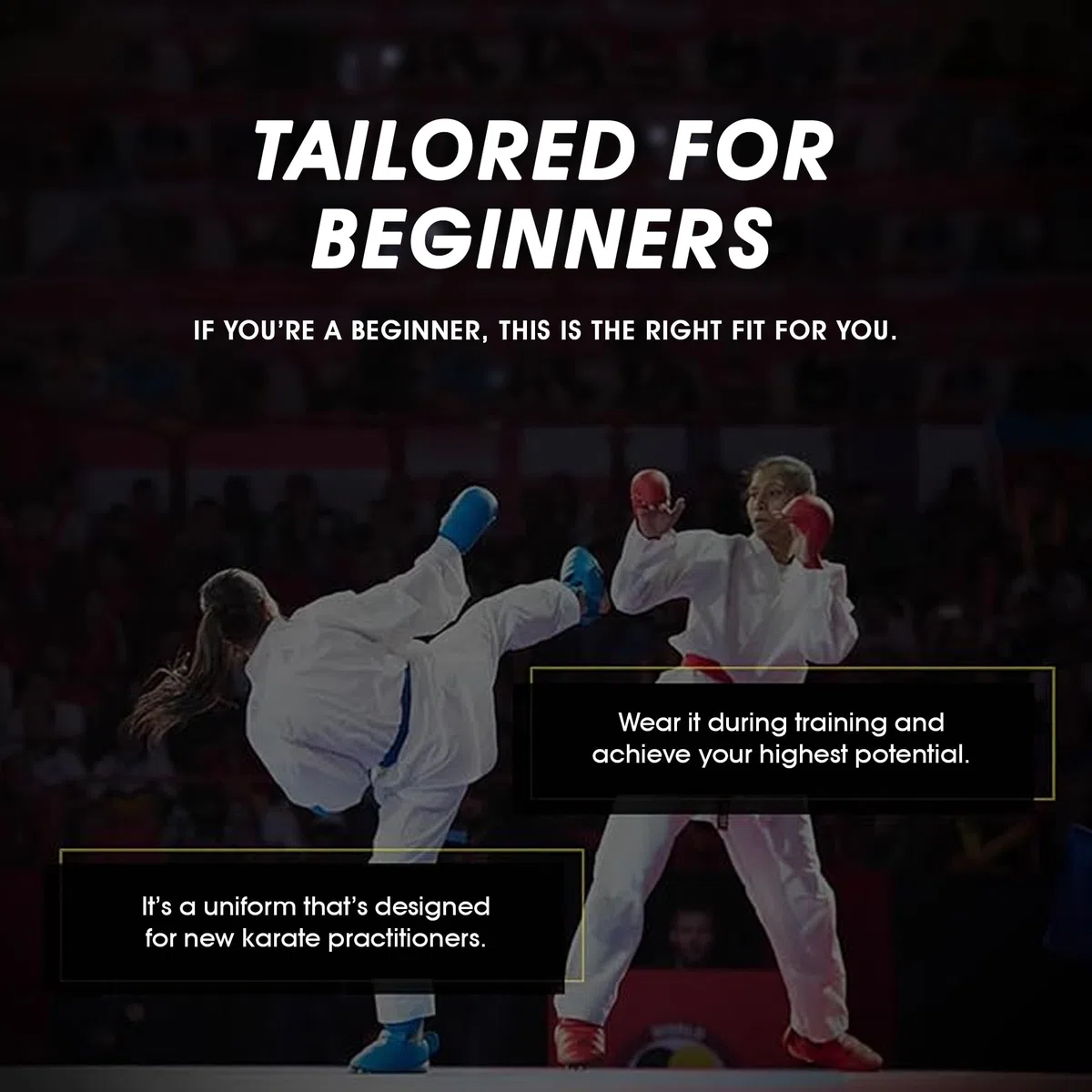 Adidas Adidas Adistart Karate Uniform 7oz Martial Arts Student Gi Adidas Adistart Karate Uniform 7oz Arti Marziali Student Gi Unisex - Adulto