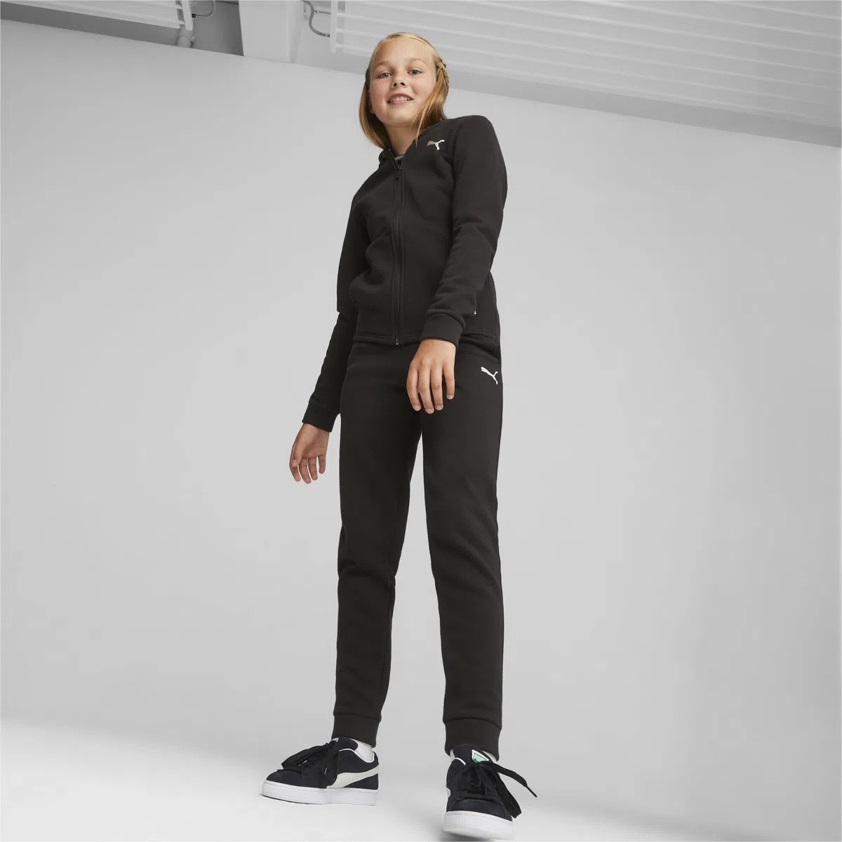 PUMA Tuta con Cappuccio da Ragazza