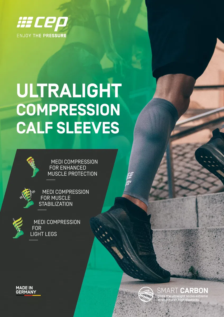 CEP Ultralight Compression Calf Sleeves Calzini Unisex - Adulto (Pacco da 2)