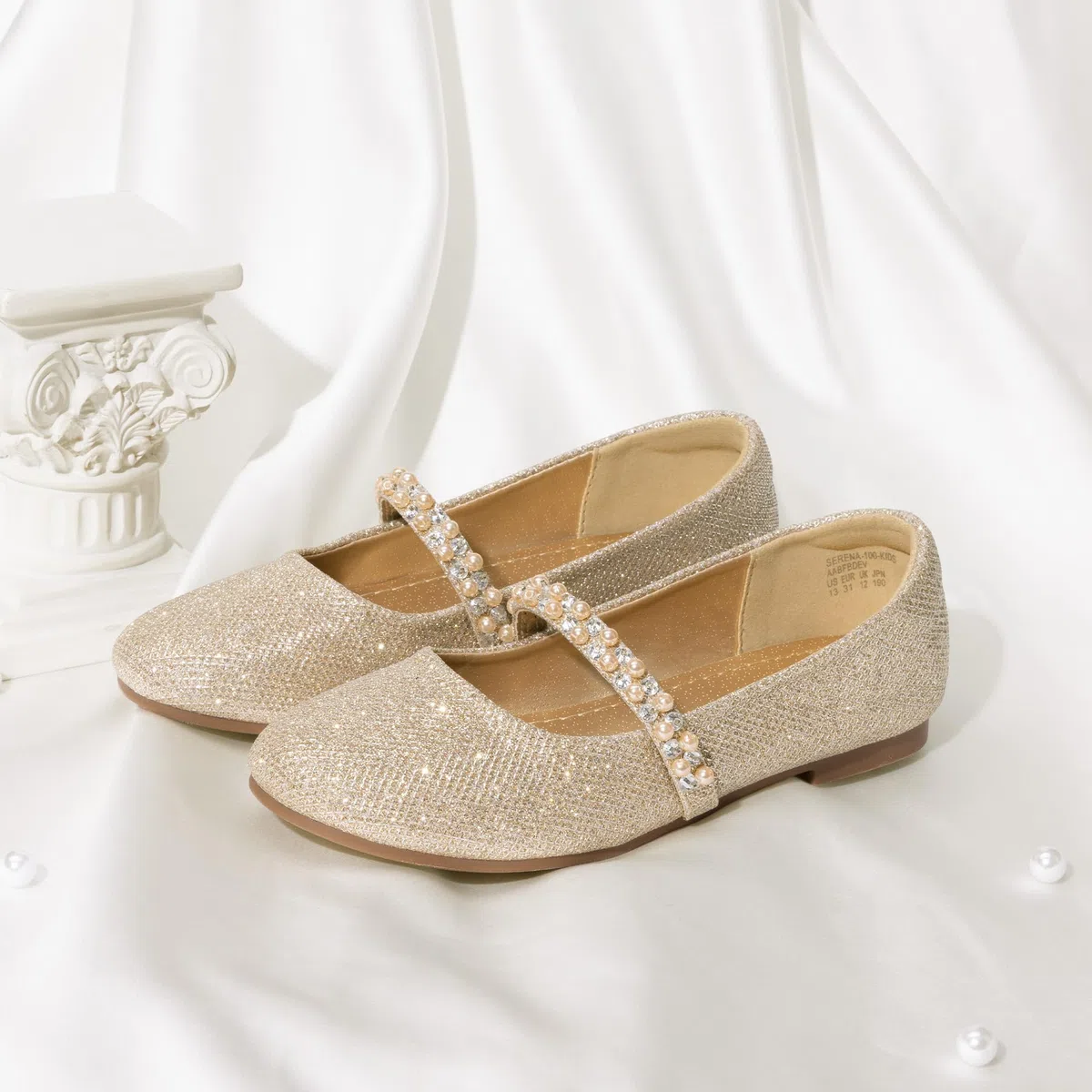 DREAM PAIRS Scarpe Basse Mary Jane per Bambine Ballerine Scarpe da Principessa per Scuola Matrimonio e Festa