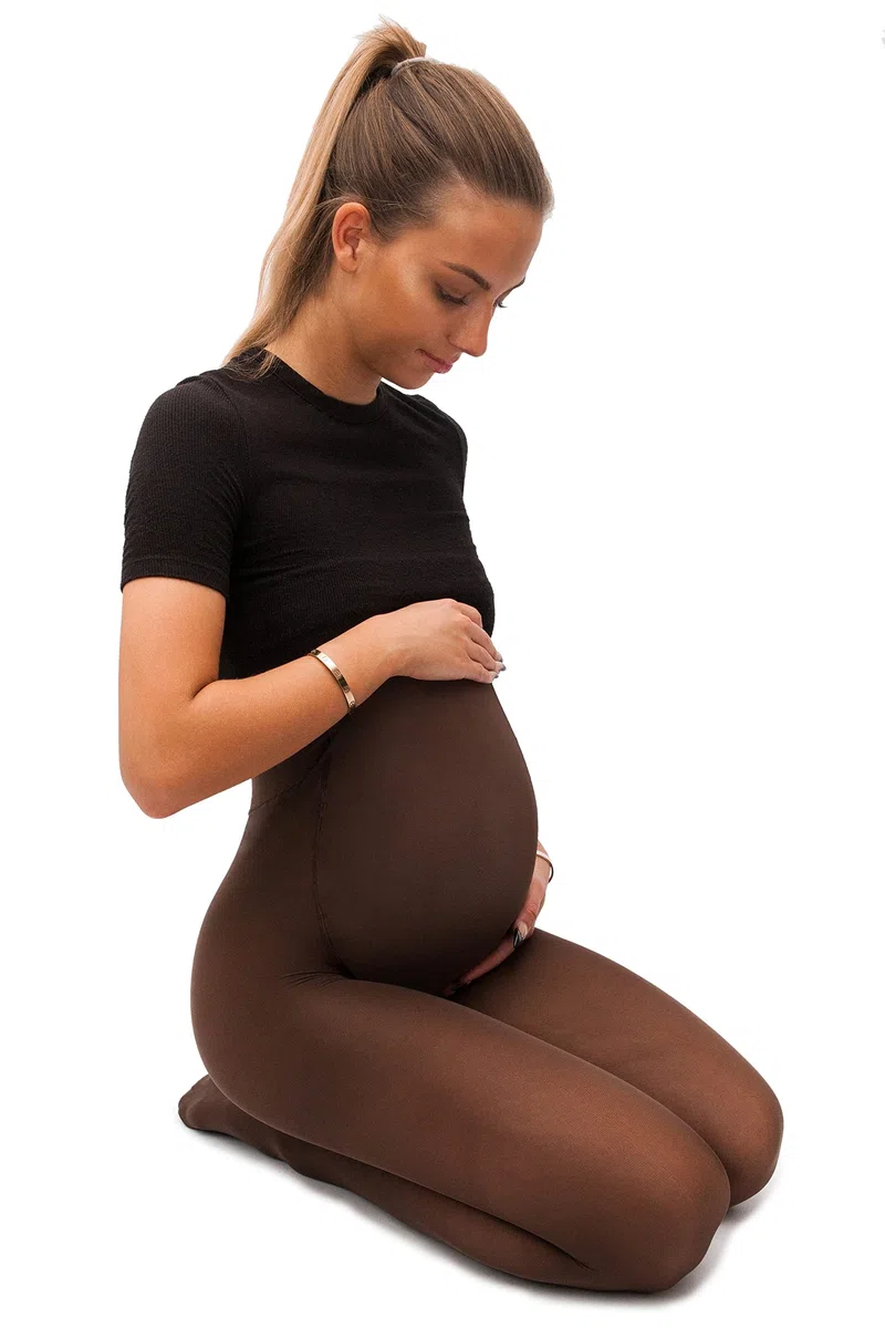 sofsy Collant Maternità Opachi 50 Denari, con Supporto per il Pancione e Tecnologia Riposante | Super Confortevoli | Made in Italy