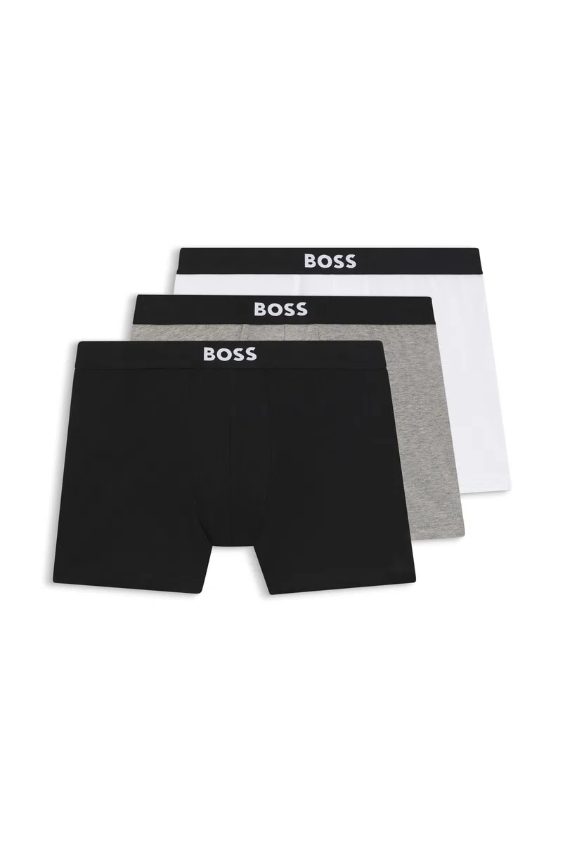 BOSS Breve Boxer (Pacco da 3) Uomo
