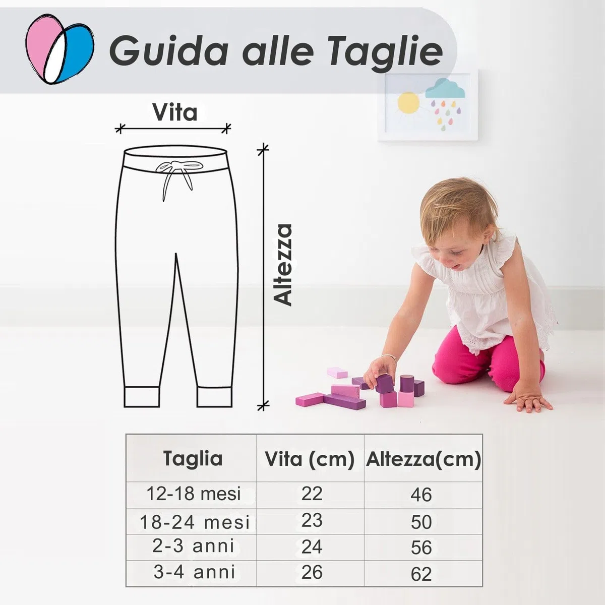 Lovjoy Pantaloni da Jogging Bambina/Pantaloni Casual / 100% Cotone, Morbidi e Confortevoli