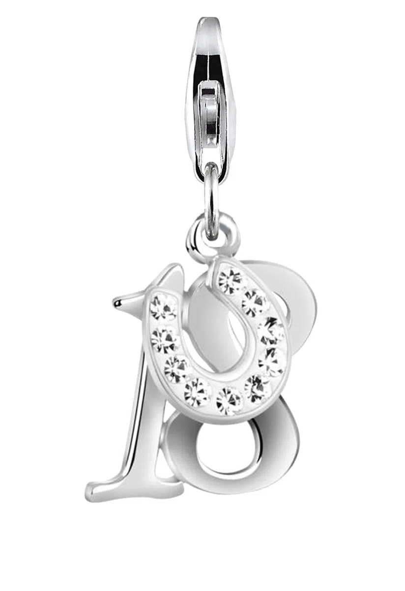 Nenalina ciondolo “18” in argento sterling 925 per chiunque indossi collane 716256-001.
