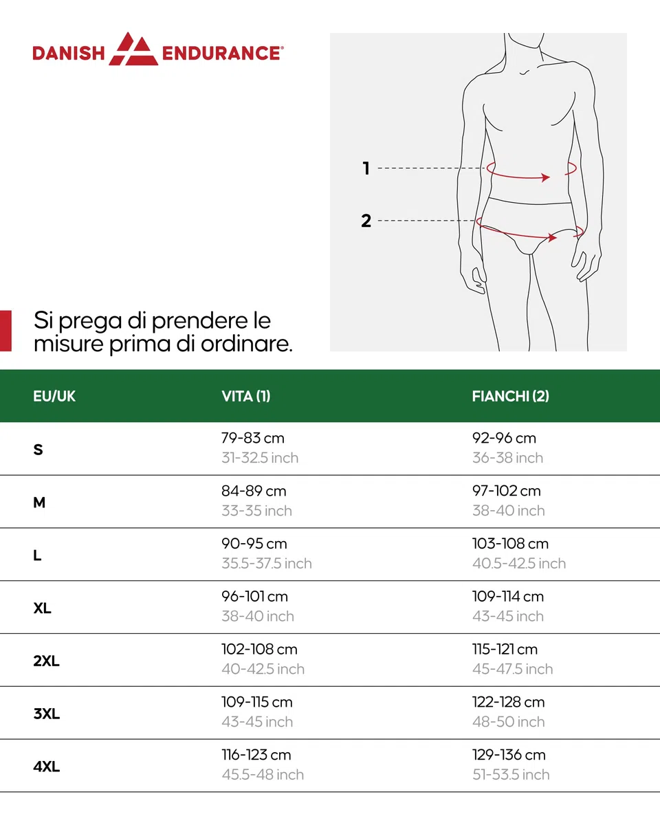 Danish Endurance Boxer da Uomo in Cotone Premium, Elastico, Biancheria Intima Comoda, 3 Confezioni