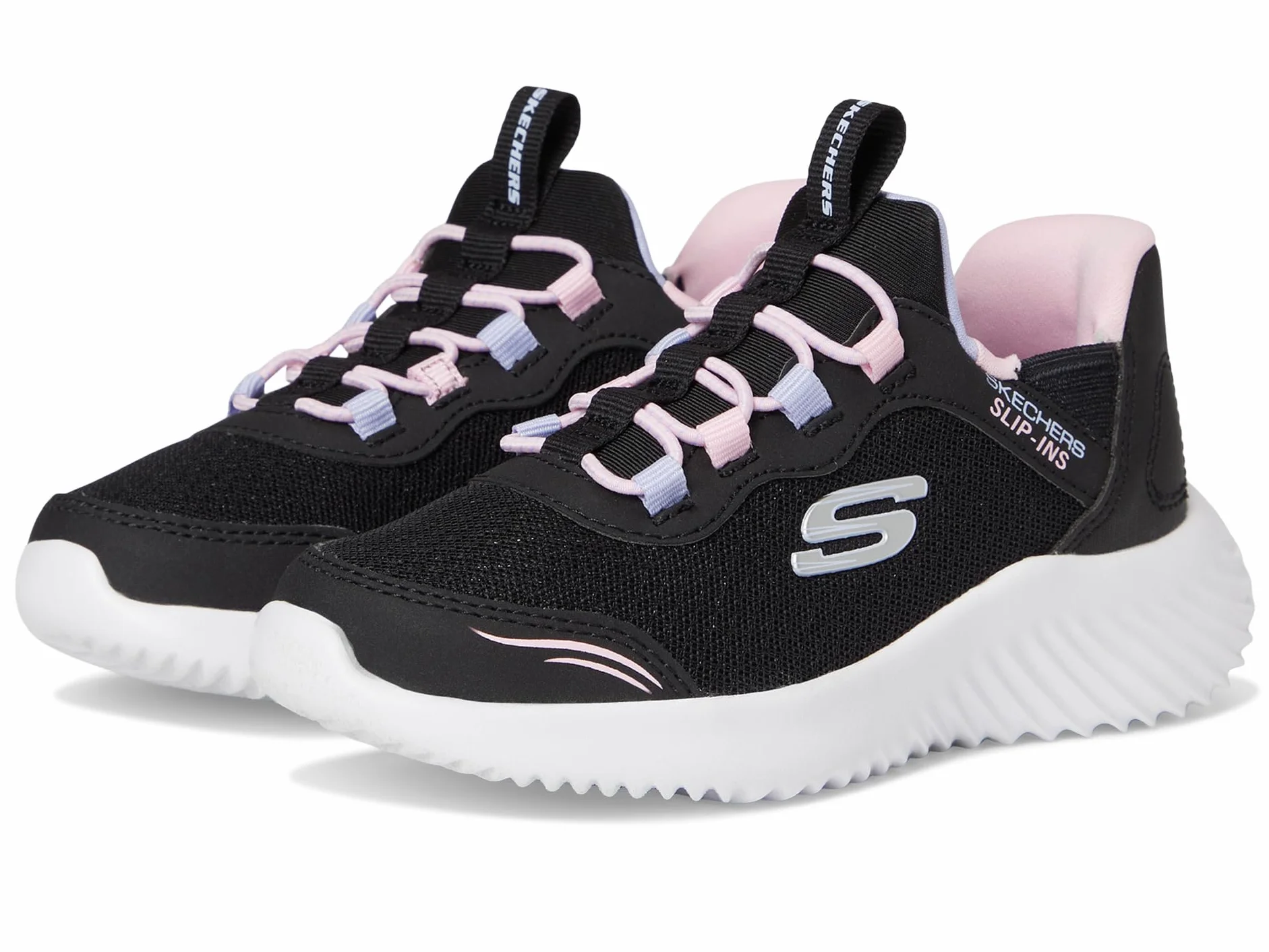 Skechers Bambine e Ragazze Bounder Simple Cute Slip-in ALLENATRICE