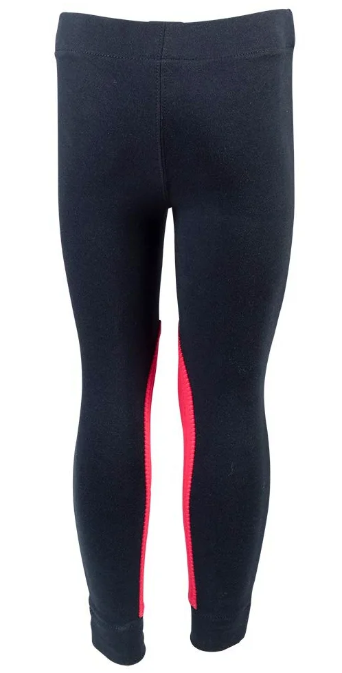 PFIFF Ella Stoff Besatz, Pantaloni da Equitazione Bambini