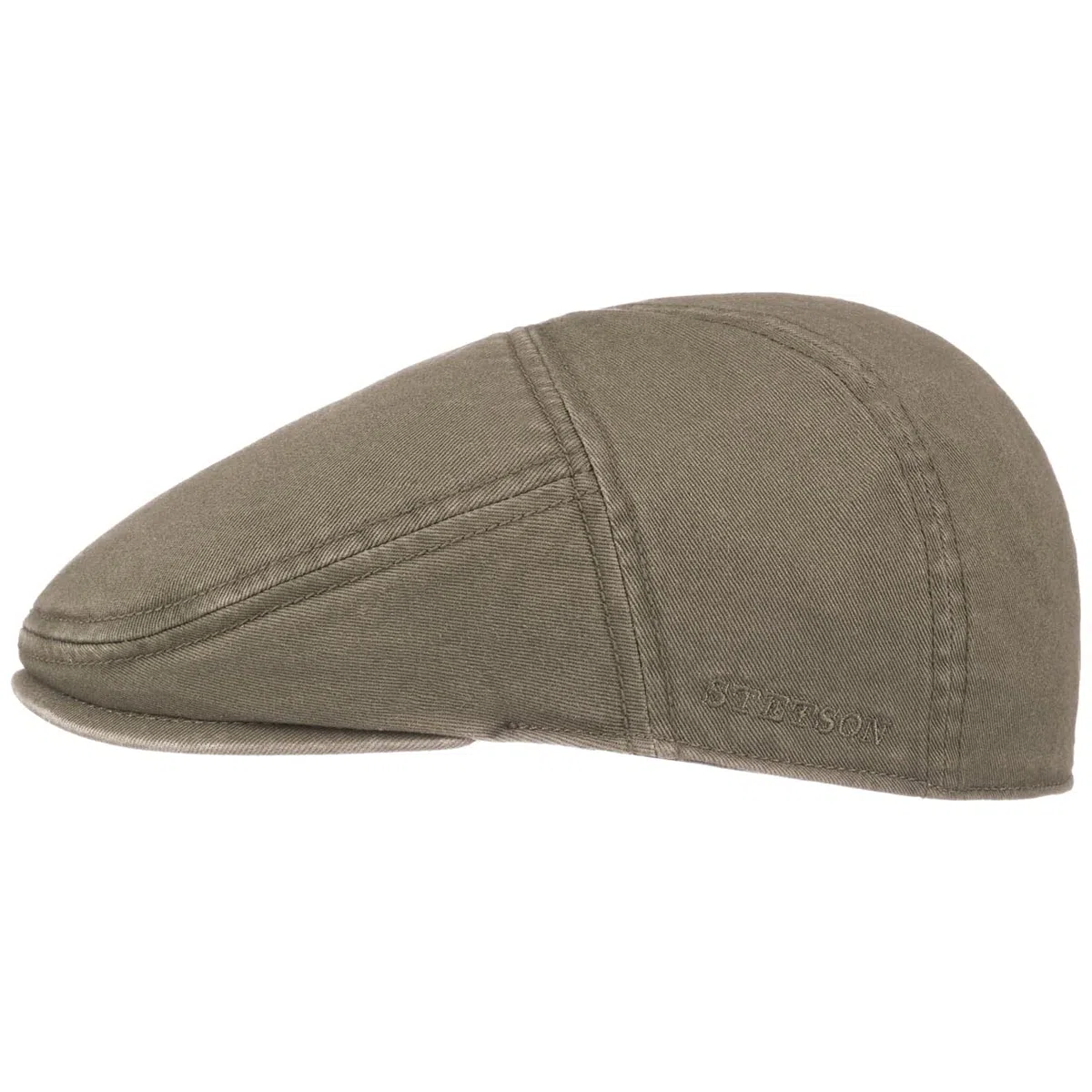 Stetson Paradise Coppola Uomo Berretto Piatto Cotone Protezione UV40 Estate Inverno