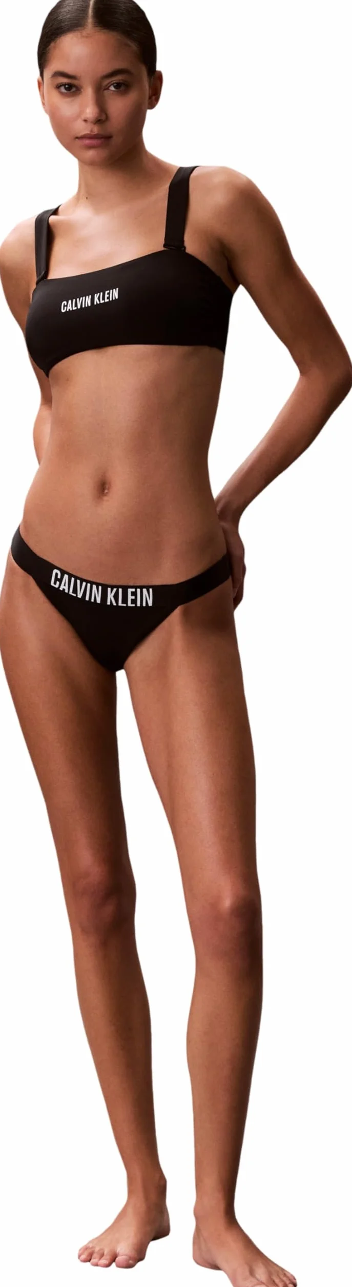 Calvin Klein Brazilian Lv00q61218 Pantaloni da Nuoto Donna (Pacco da 1)