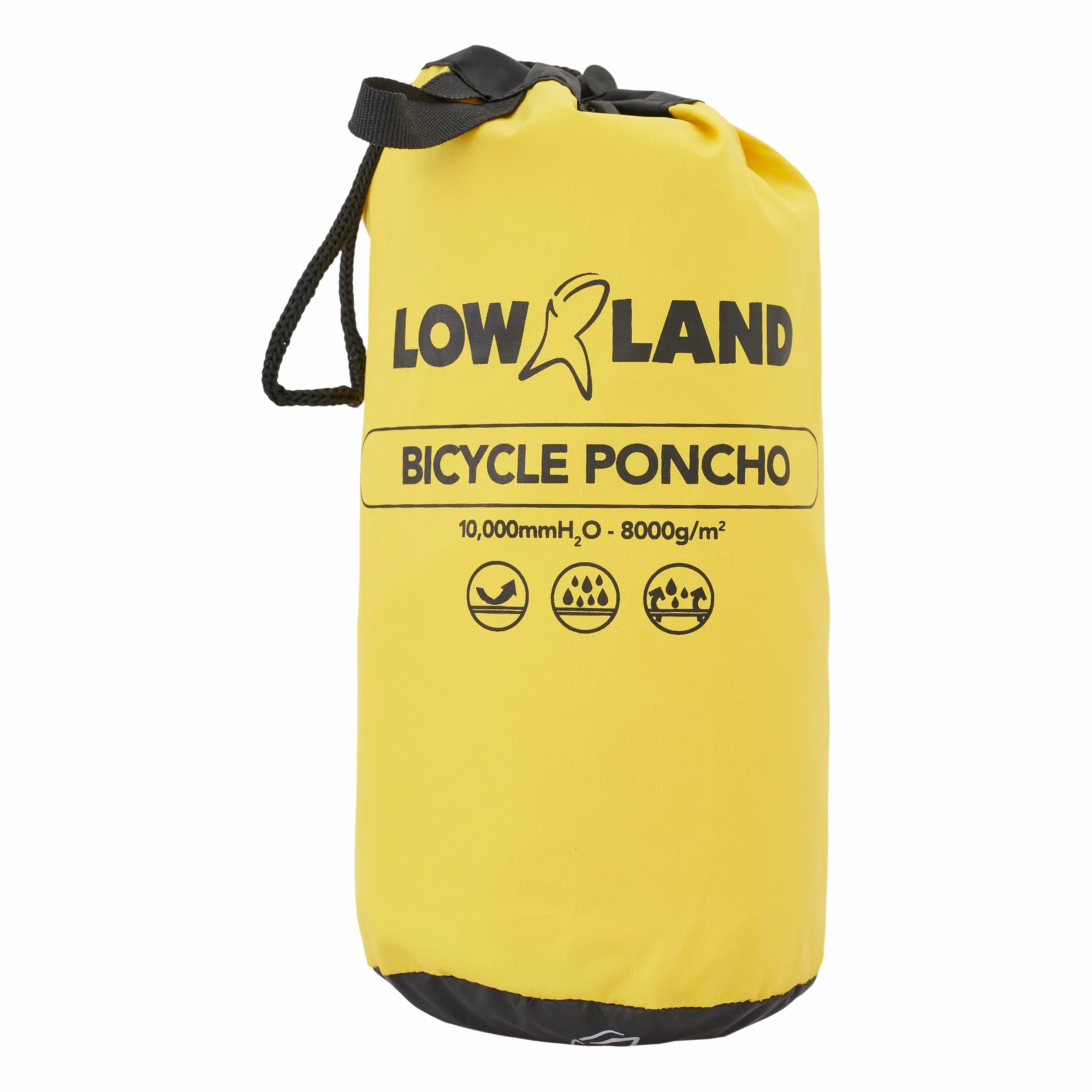 LOWLAND OUTDOOR Fahrradregenponcho Poncho impermeabile per bicicletta Unisex - Adulto (Pacco da 1)
