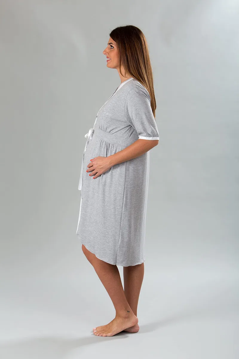 Premamy - Pigiama Premaman in Cotone per Donna