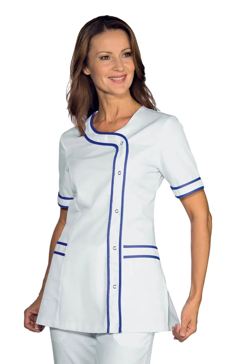Isacco 005806 Brasilia Casacca, Taglia XL, Bianco/Blu Cina