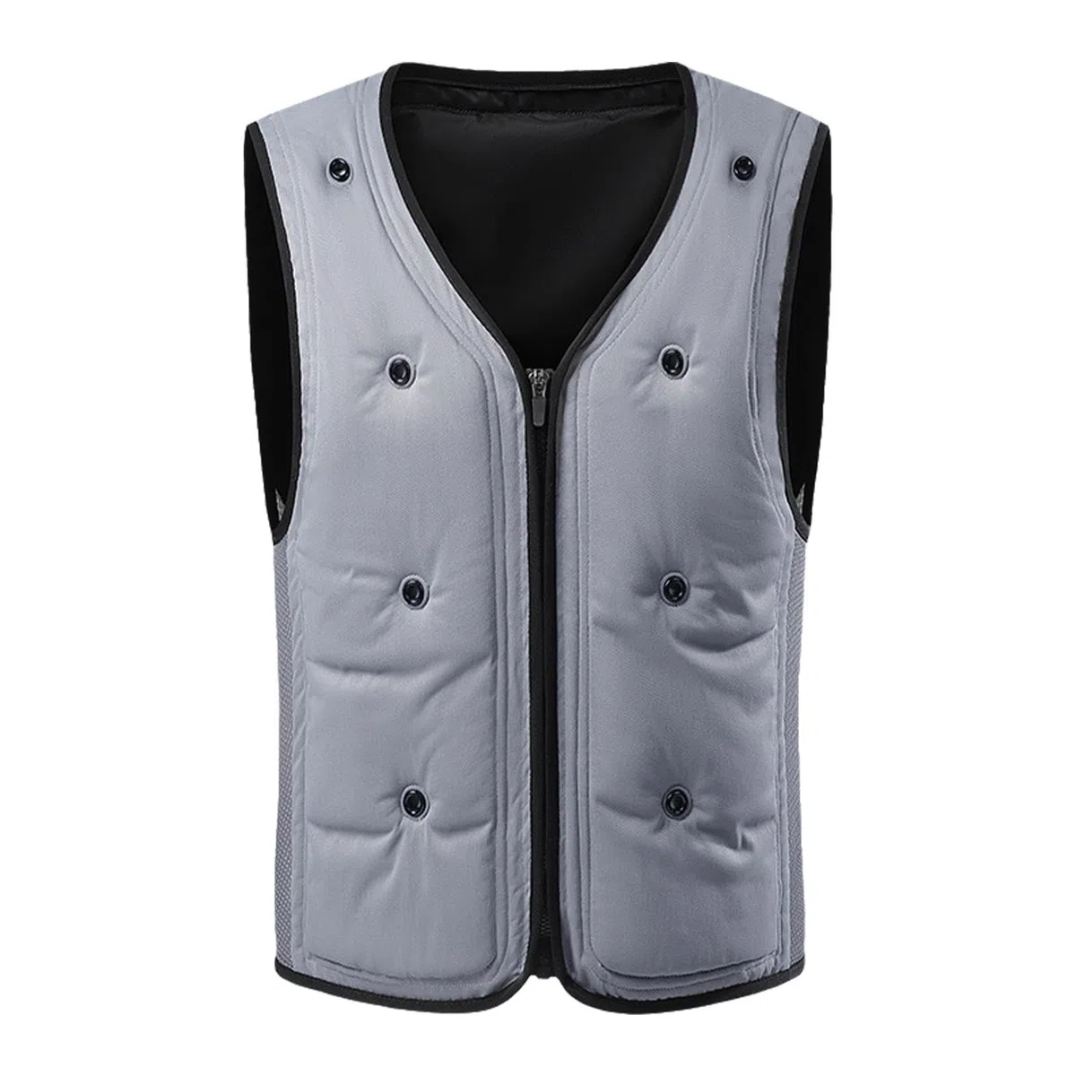 Qianly Gilet Estivo rinfrescante, Abbigliamento da Lavoro Leggero per Lavoratori all'aperto e Ciclisti, L