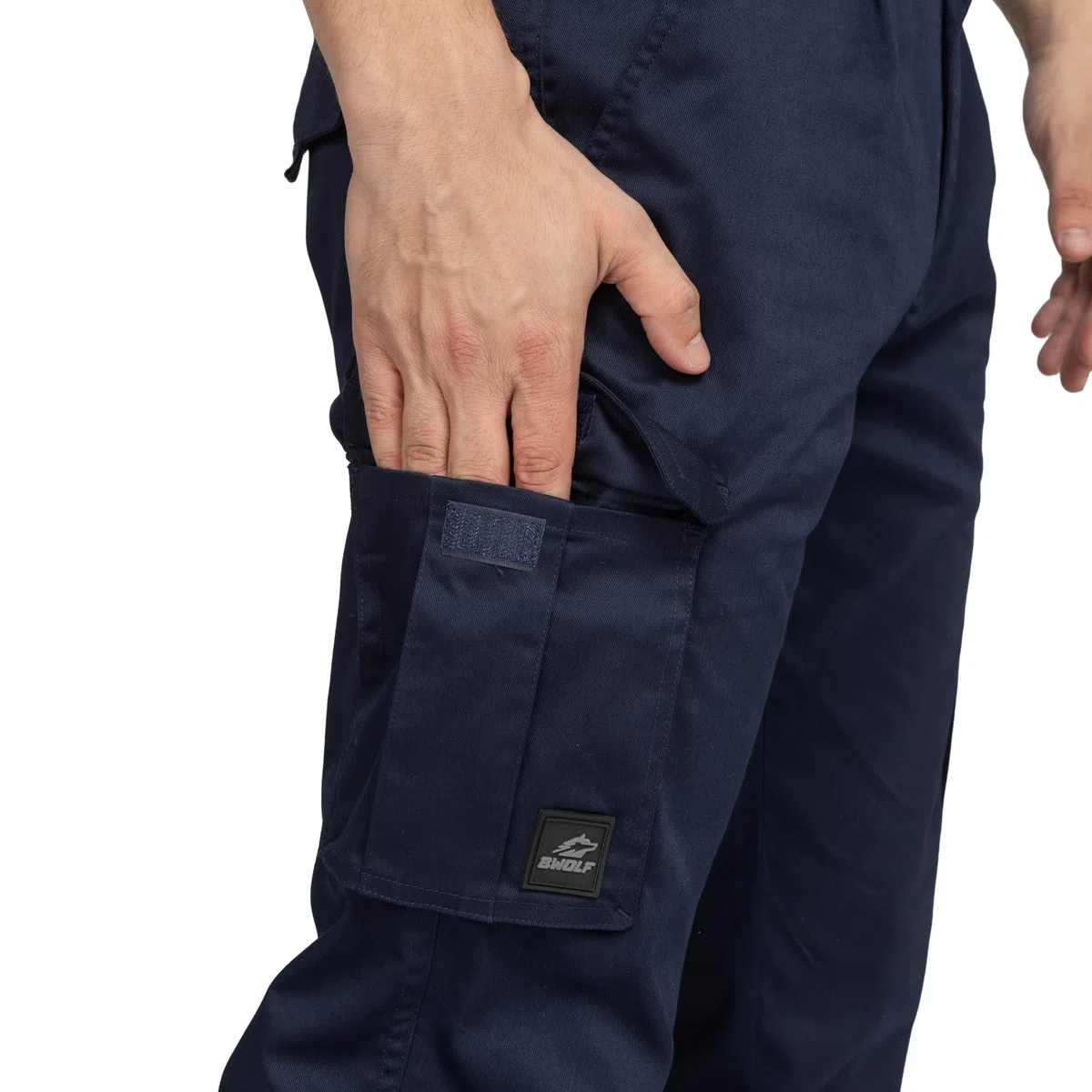 BWOLF Prime Cargo Pantaloni da Lavoro Uomo con Spandex, Elasticizzati Pantaloni Lavoro da Uomo Cotone - Poliestere - Spandex, S - 4XL